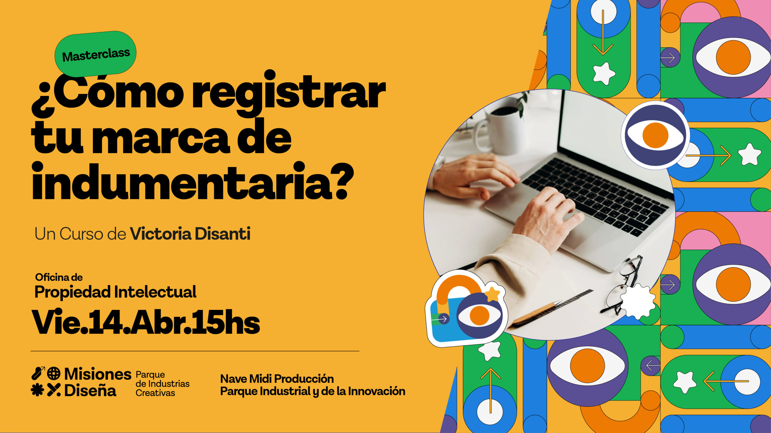 MiDi presenta el taller “¿Cómo registrar tu marca de indumentaria”